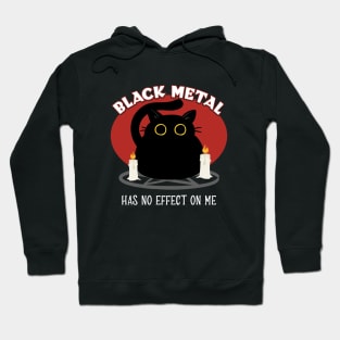 Black Metal Cat Hoodie